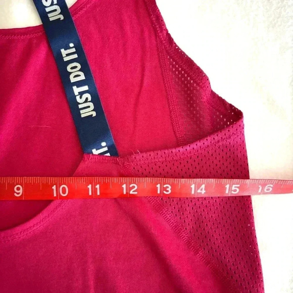 Nike Dri-Fit Barbie Pink Razorback Signature Elastika Athletic Tank Size S - Picture 13 of 14